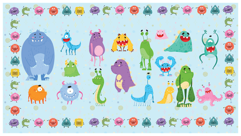 A playful and colorful organic cotton towel featuring a cute monster design, perfect for kids. Made from 100% organic cotton, this ultra-soft and absorbent towel ensures quick drying while being gentle on the skin. The fun and vibrant monster pattern make it an exciting bath or beach towel for children, adding joy to daily routines. Lightweight, breathable, and durable, this eco-friendly towel is machine washable and long-lasting, making it a must-have for parents seeking a high-quality, safe, & delightful