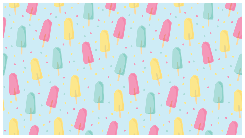 A cheerful, playful design featuring colorful ice cream popsicles in shades of pink, yellow, and mint green, set against a soft blue background with sprinkles. This delightful pattern on a 100% organic cotton towel is perfect for children. The towel is not only fun but also highly absorbent and gentle on skin, making it a perfect choice for after bath or beach time. The eco-friendly, machine washable material ensures durability while the light-hearted, vibrant print brings a sense of joy to everyday use.